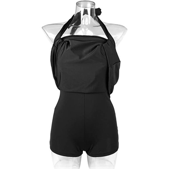 Cocoship Vintage Sailor Pin Up One Piece Swimsuit - Picture 4 of 4